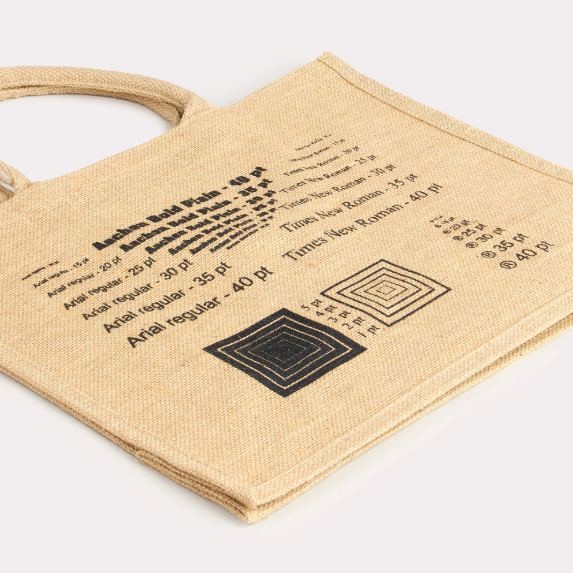 100x Jute tassen